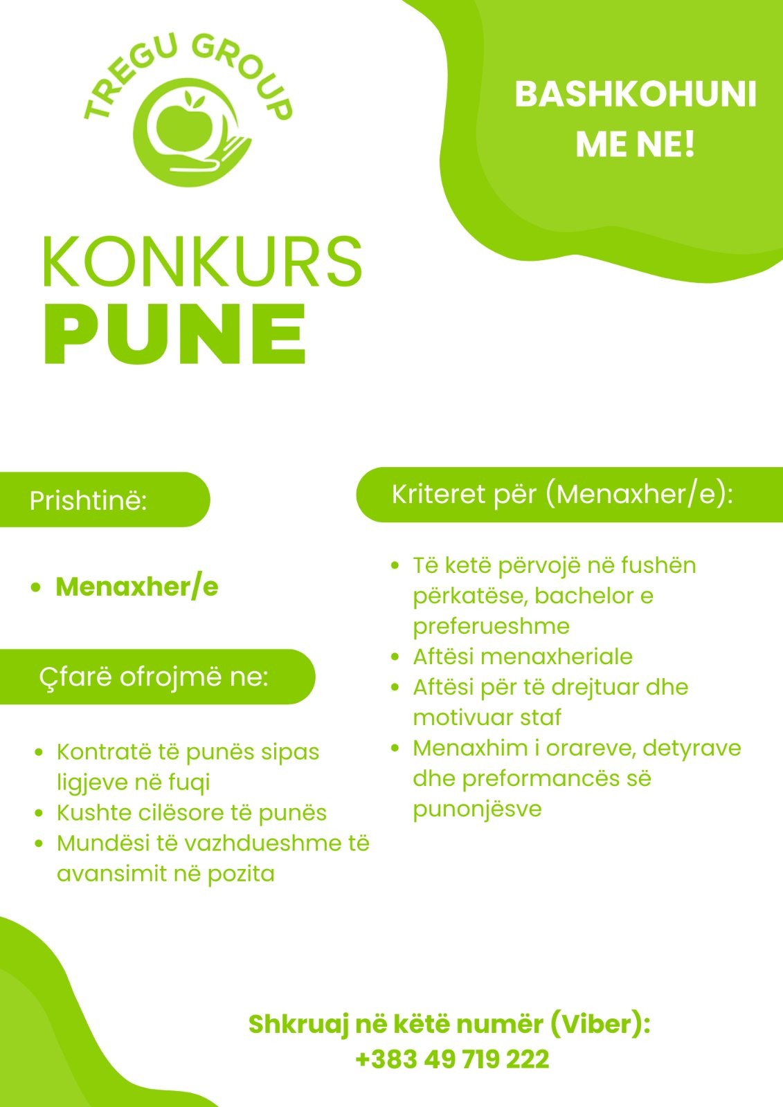 Menaxher/e